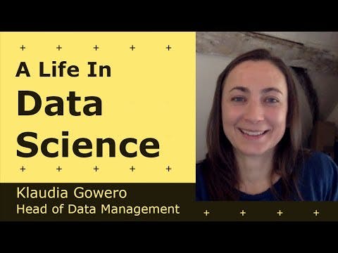 Cover Image for A Life in Data - Klaudia Gowero | Head of Data Management @ Encompass